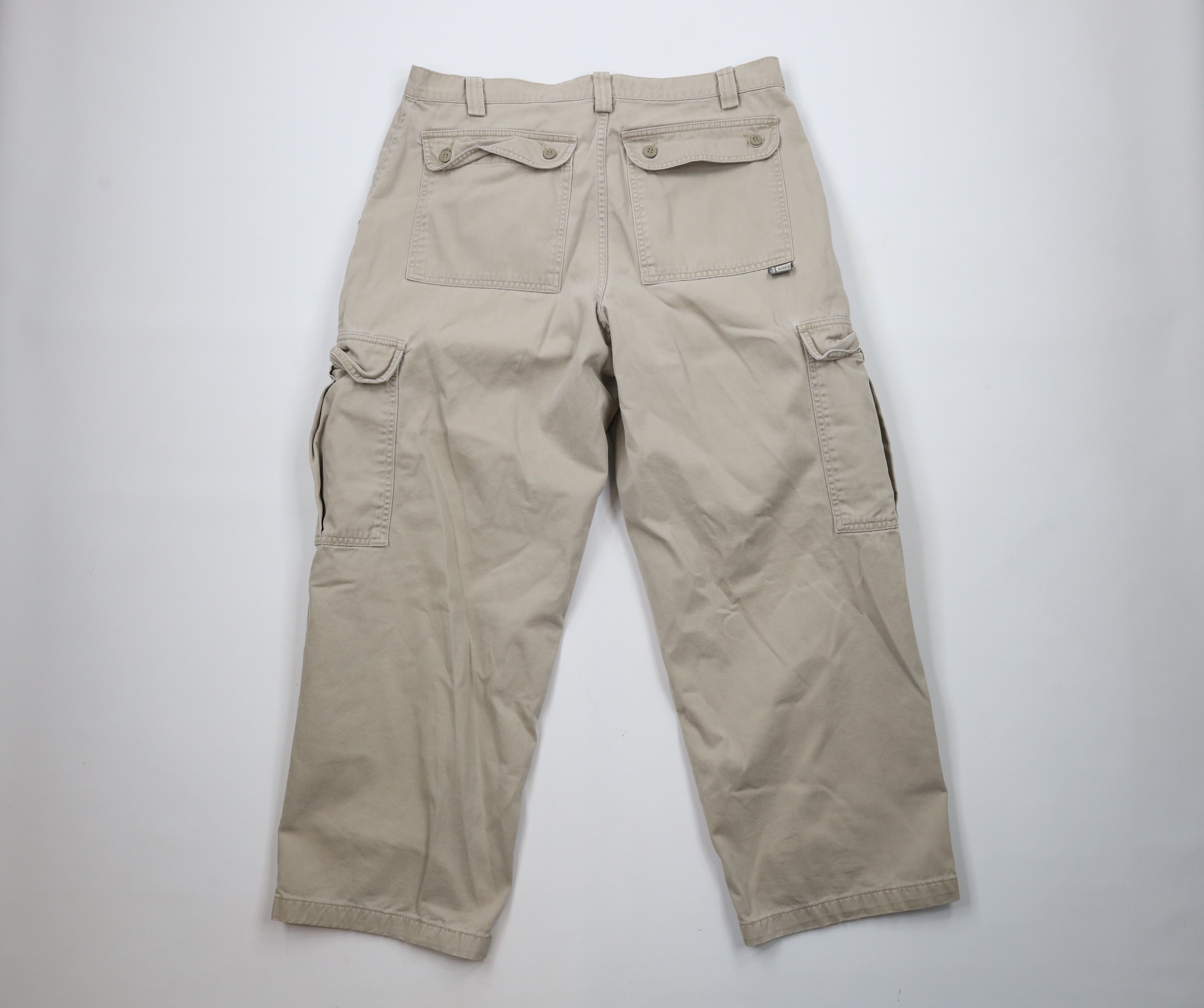Levi's × Vintage Vintage 90s Levis SilverTab Loose Fit Wide Leg Cargo Pants Size US 36 / EU 52 - 10 Thumbnail