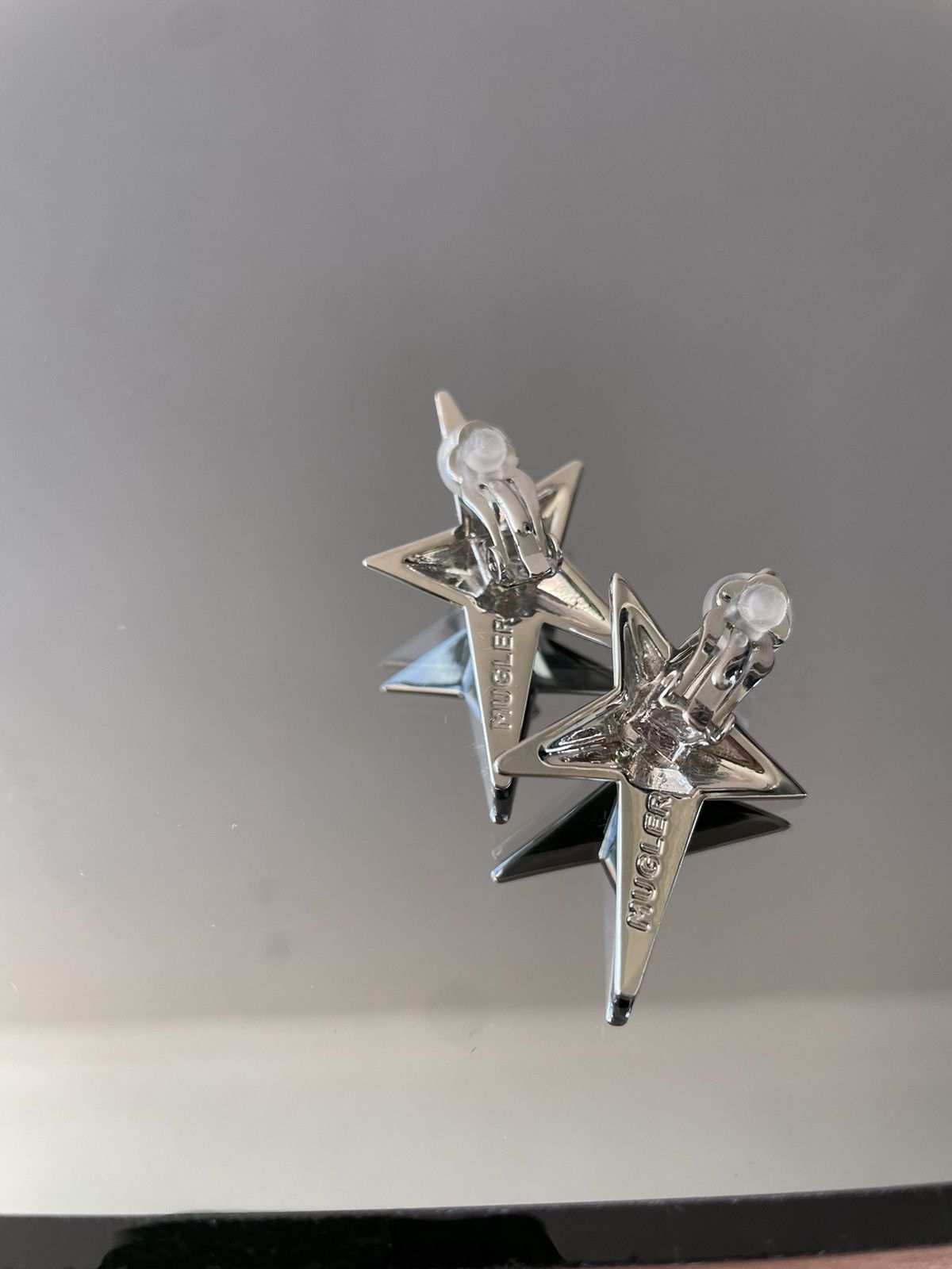 Mugler Mugler silver earrings Size ONE SIZE - 3 Thumbnail