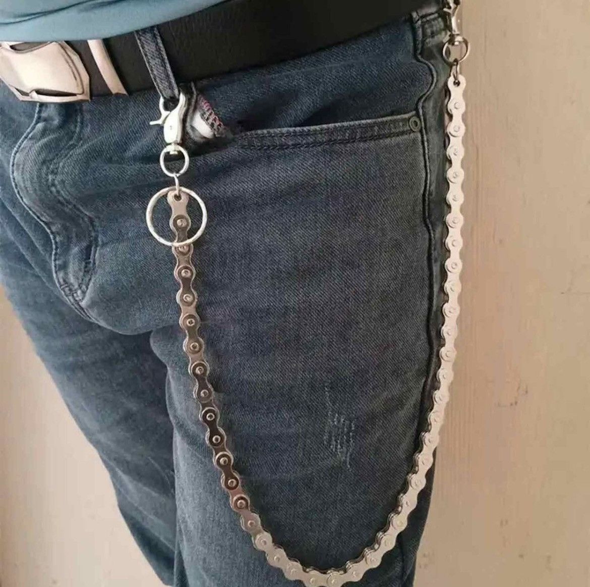 Jewelry 63cm Biker Chain Wallet Chain Size ONE SIZE - 1 Thumbnail