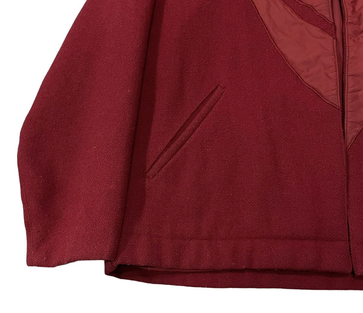Issey Miyake Vintage 80’s Issey Miyake Wool Buttonless Jacket Size L / US 10 / IT 46 - 4 Thumbnail