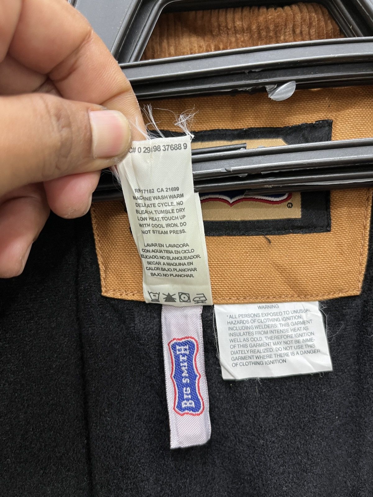 Carhartt 🔥🔥🔥STEALS VTG BIG SMITH DUCK CANVAS JACKET Size US L / EU 52-54 / 3 - 9 Thumbnail