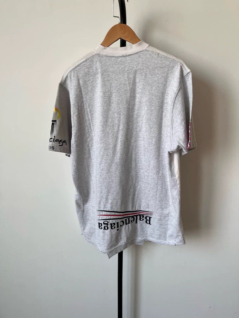 Balenciaga Balenciaga Embroidered Logo Short Sleeve T-Shirt-2506 Size US S / EU 44-46 / 1 - 2 Thumbnail