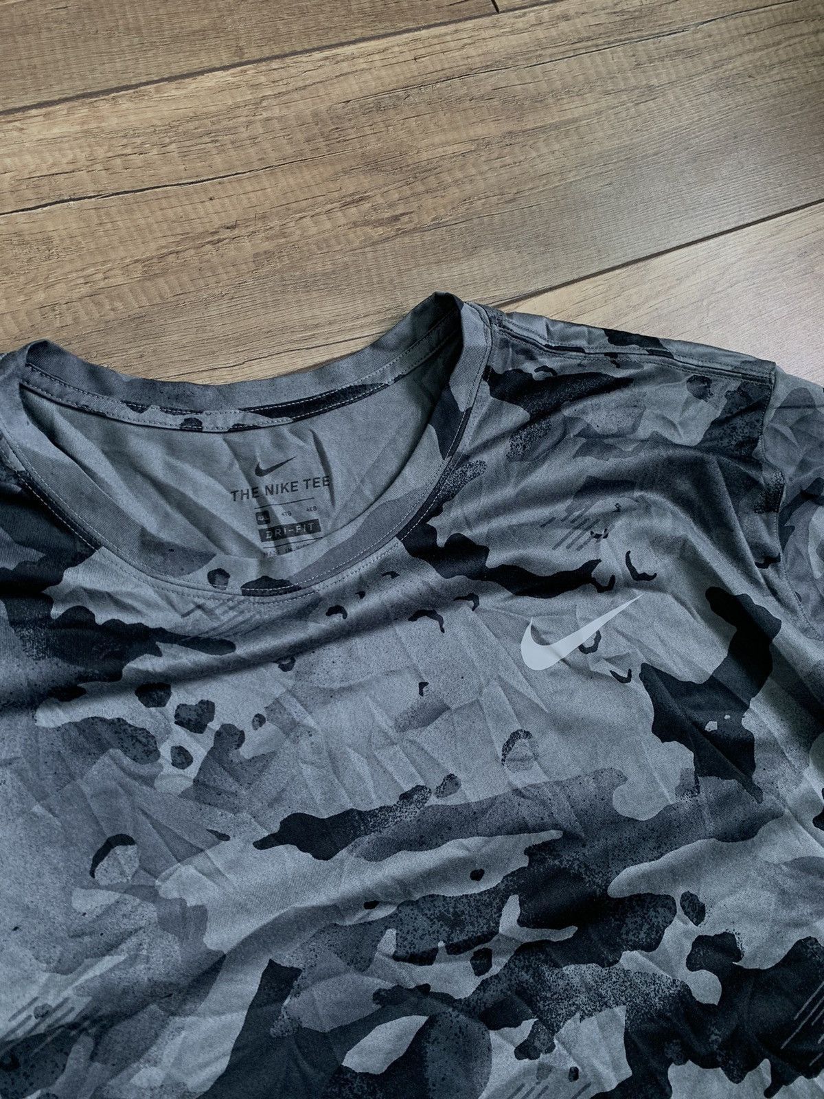 Nike Nike Dri Fit Oversize Camo T Shirt Size US XXL / EU 58 / 5 - 5 Thumbnail