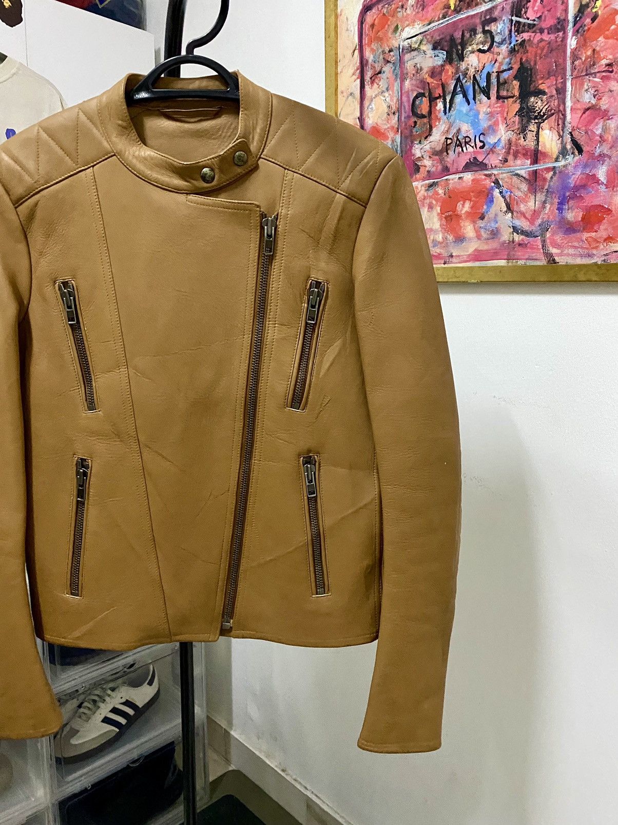 Maison Margiela Maison Martin Margiela 7 Zipper Leather Biker jacket Size M / US 6-8 / IT 42-44 - 3 Thumbnail