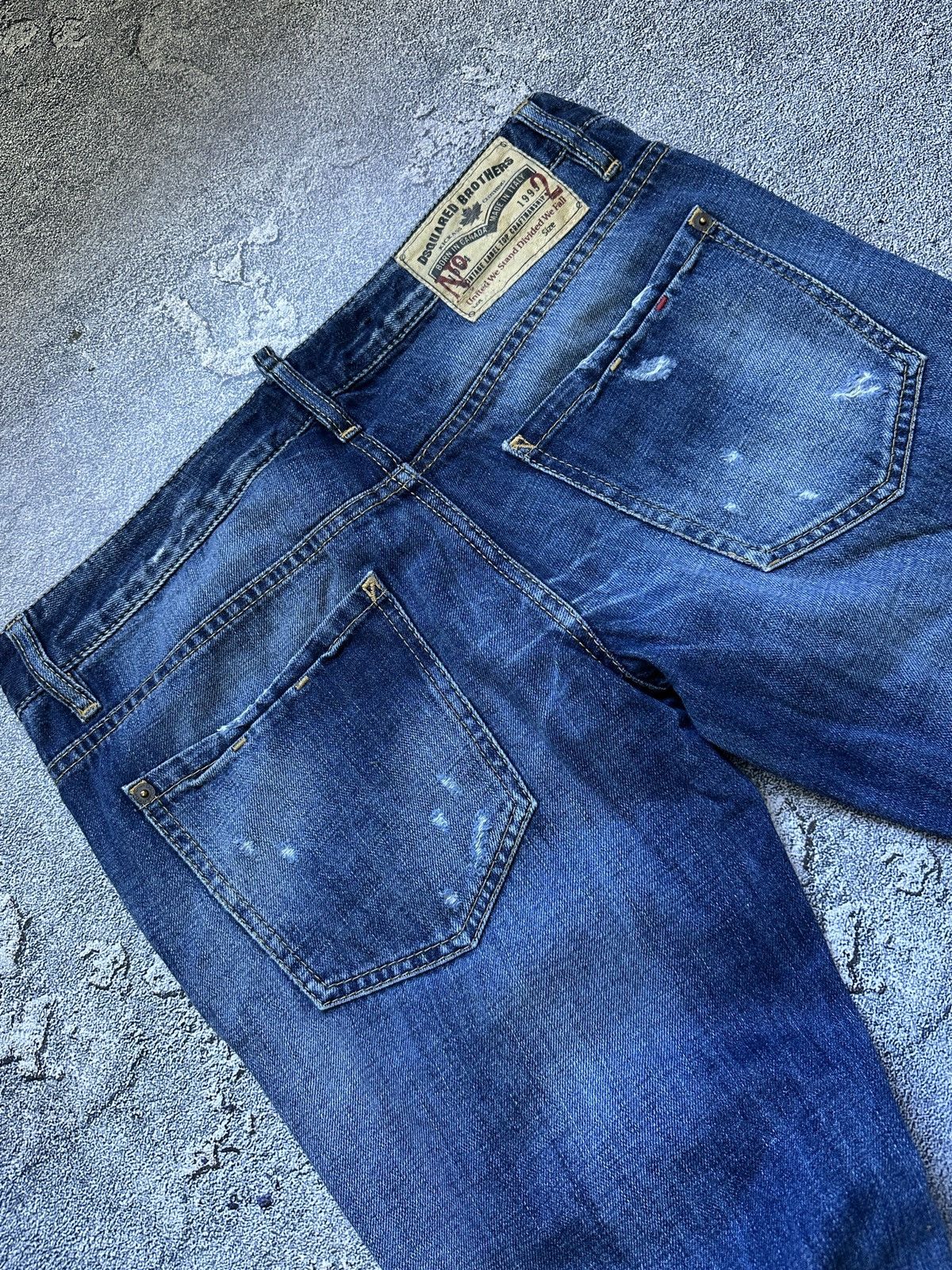 Dsquared2 Vintage Dsquared2 Women’s Distressed Denim Jeans Size 44 Size 30" / US 8 / IT 44 - 10 Thumbnail