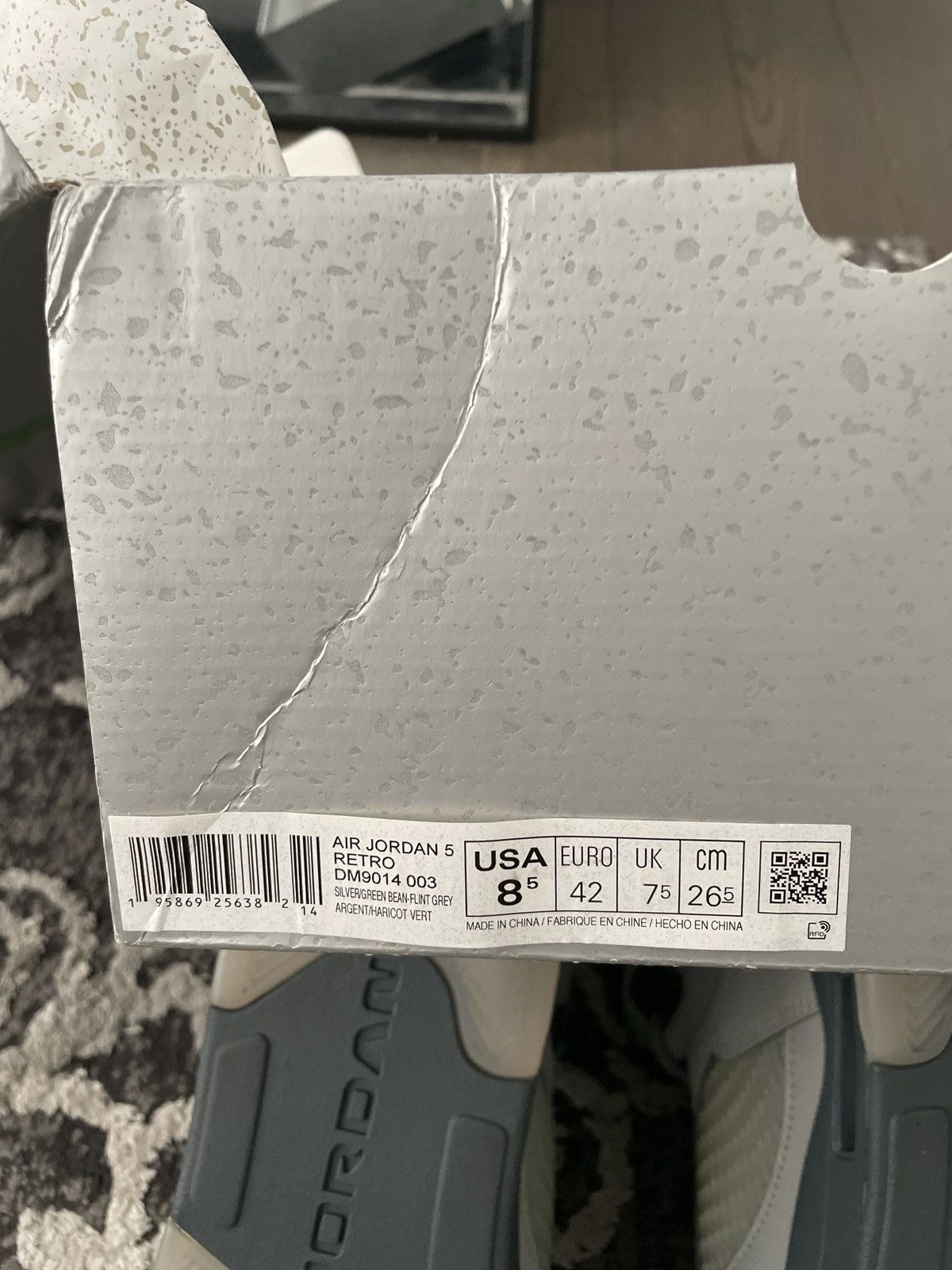 Jordan Brand Jordan 5 Green Bean Size US 8.5 / EU 41-42 - 2 Thumbnail