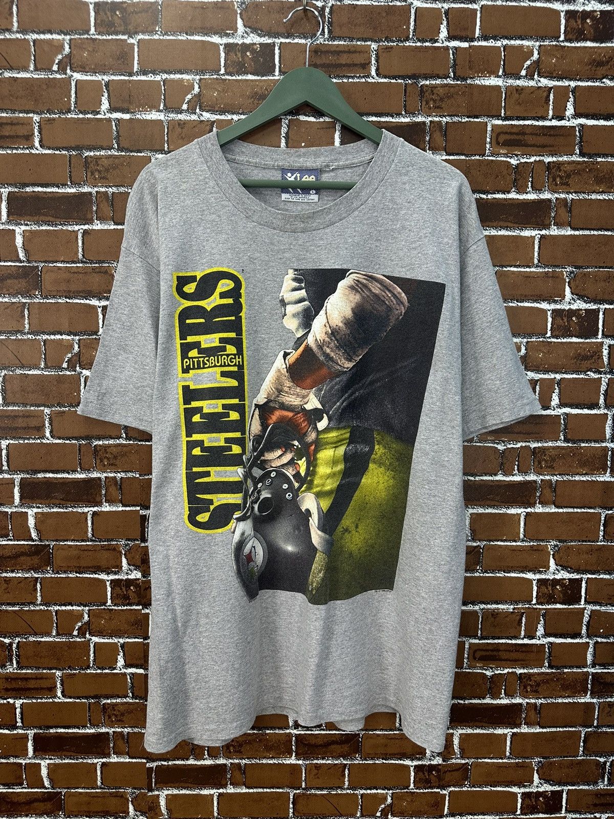 NFL Vintage NFL Steelers Pittsburgh 1996 Tshirt A930 Size US L / EU 52-54 / 3 - 2 Thumbnail