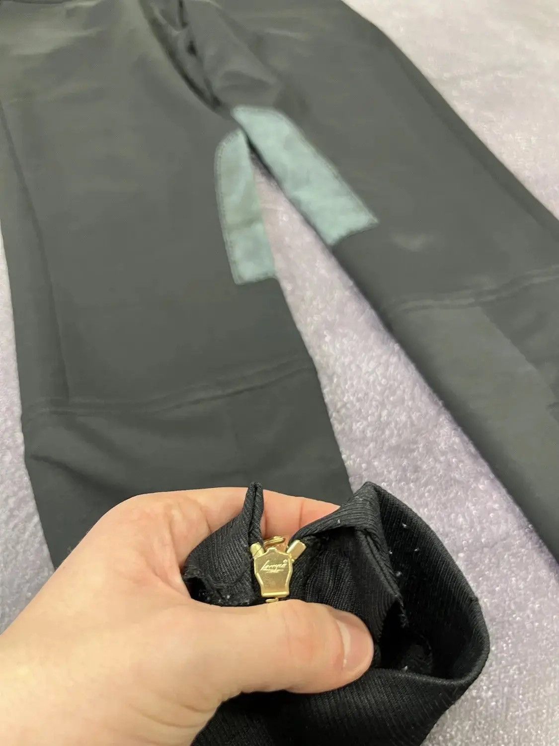 Gucci Gucci Leather Inserts Women's Archival Luxury Pants Size 30" / US 8 / IT 44 - 14 Thumbnail