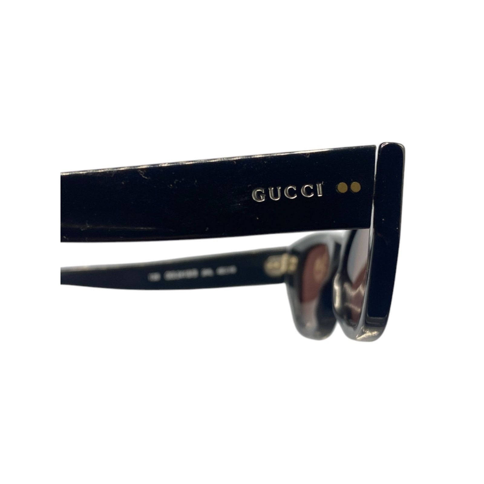 Gucci Black Cat Eye Sunglasses Size ONE SIZE - 6 Thumbnail