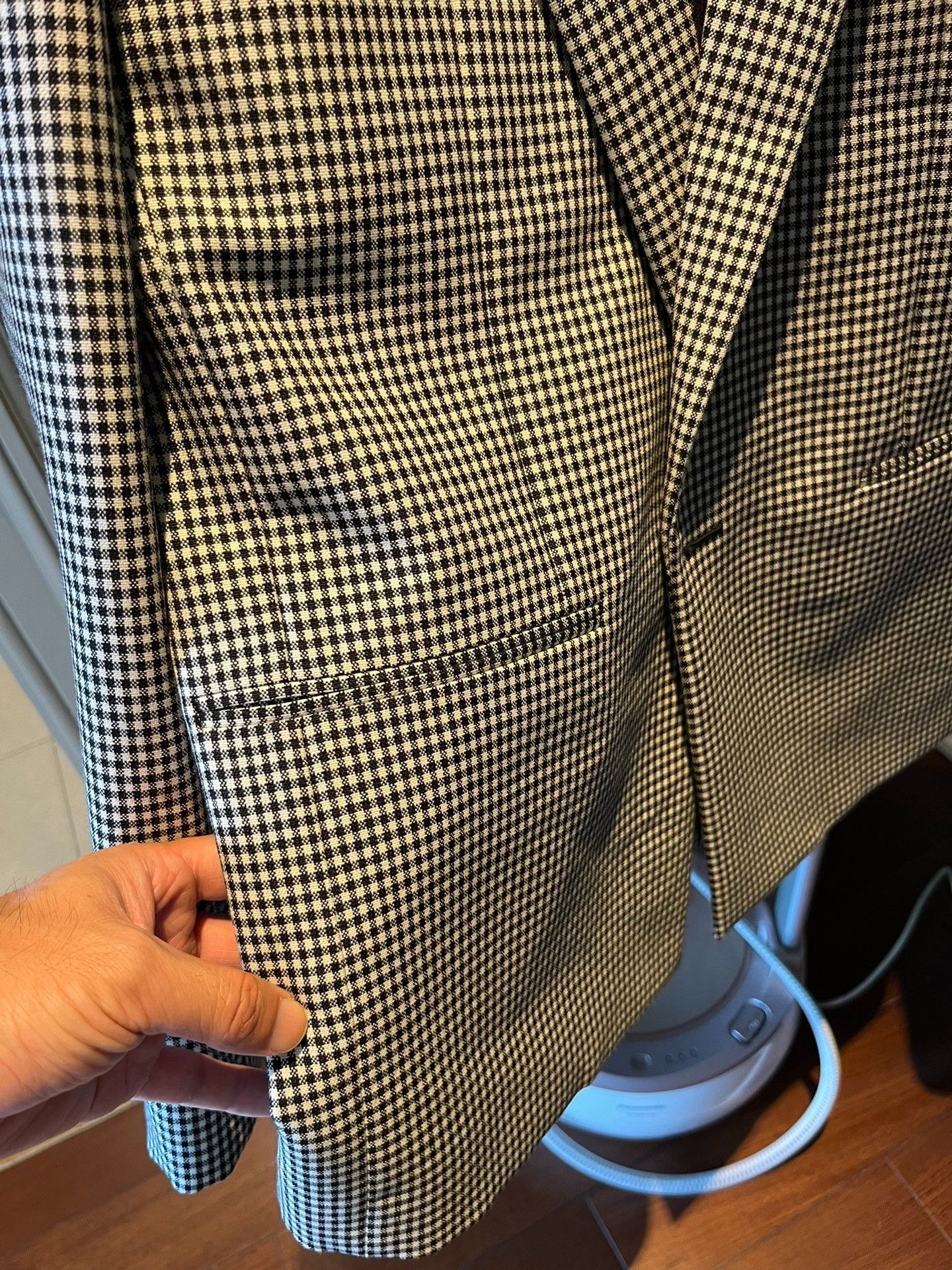 Saint Laurent Paris Saint Laurent Houndstooth Blazer Size US M / EU 48-50 / 2 - 7 Thumbnail
