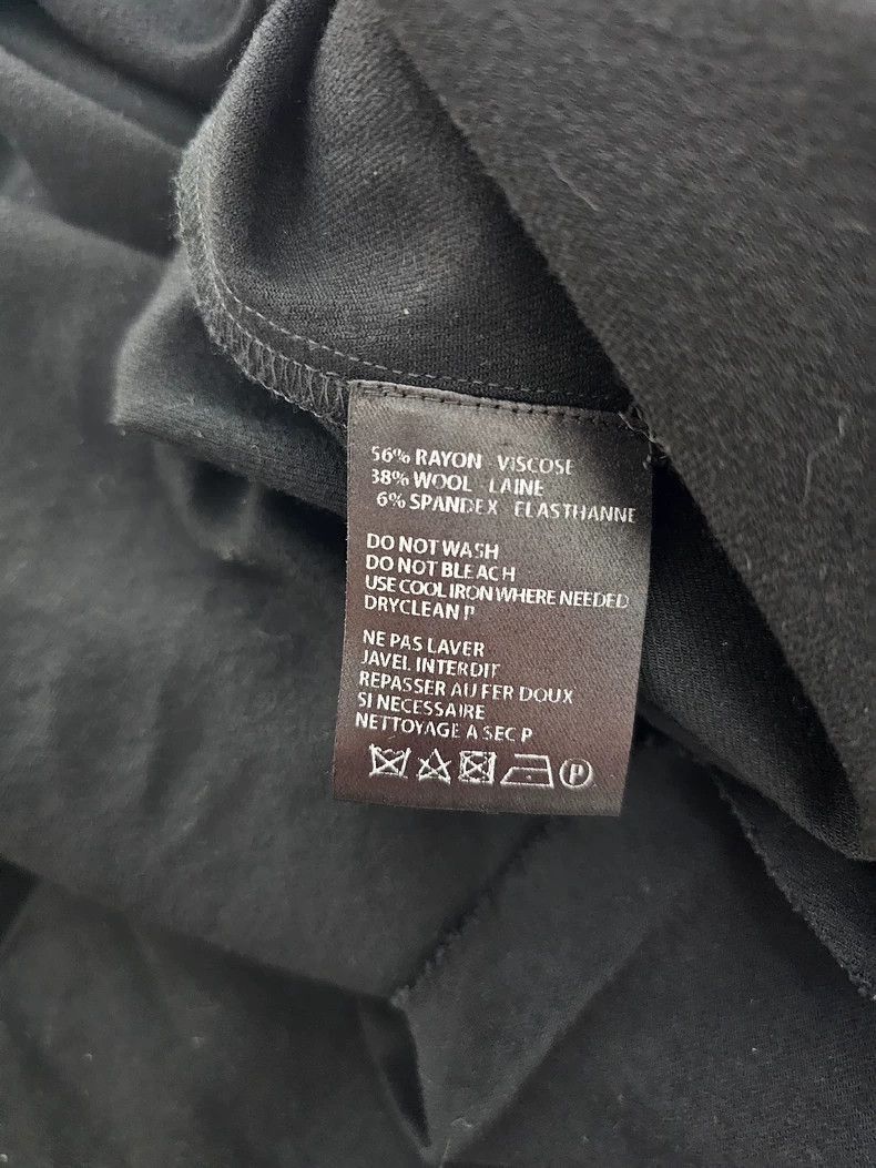 Ann Demeulemeester Ann Demeulemeester Silk Wool Blend Dress-2506 Size XXS / US 00 / IT 34 - 8 Thumbnail