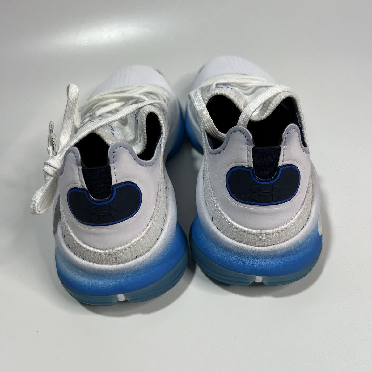 Under Armour Rare 2017 Under Armour Curry 4 Low PE White Blue SAMPLE - Size US 8.5 / EU 41-42 - 4 Thumbnail