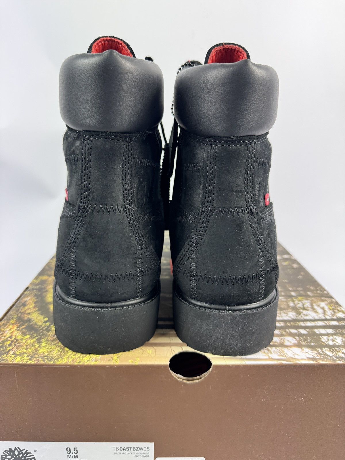 Timberland x SUPREME 6’’ PATCHWORK BOOTS Size US 9.5 / EU 42-43 - 4 Thumbnail