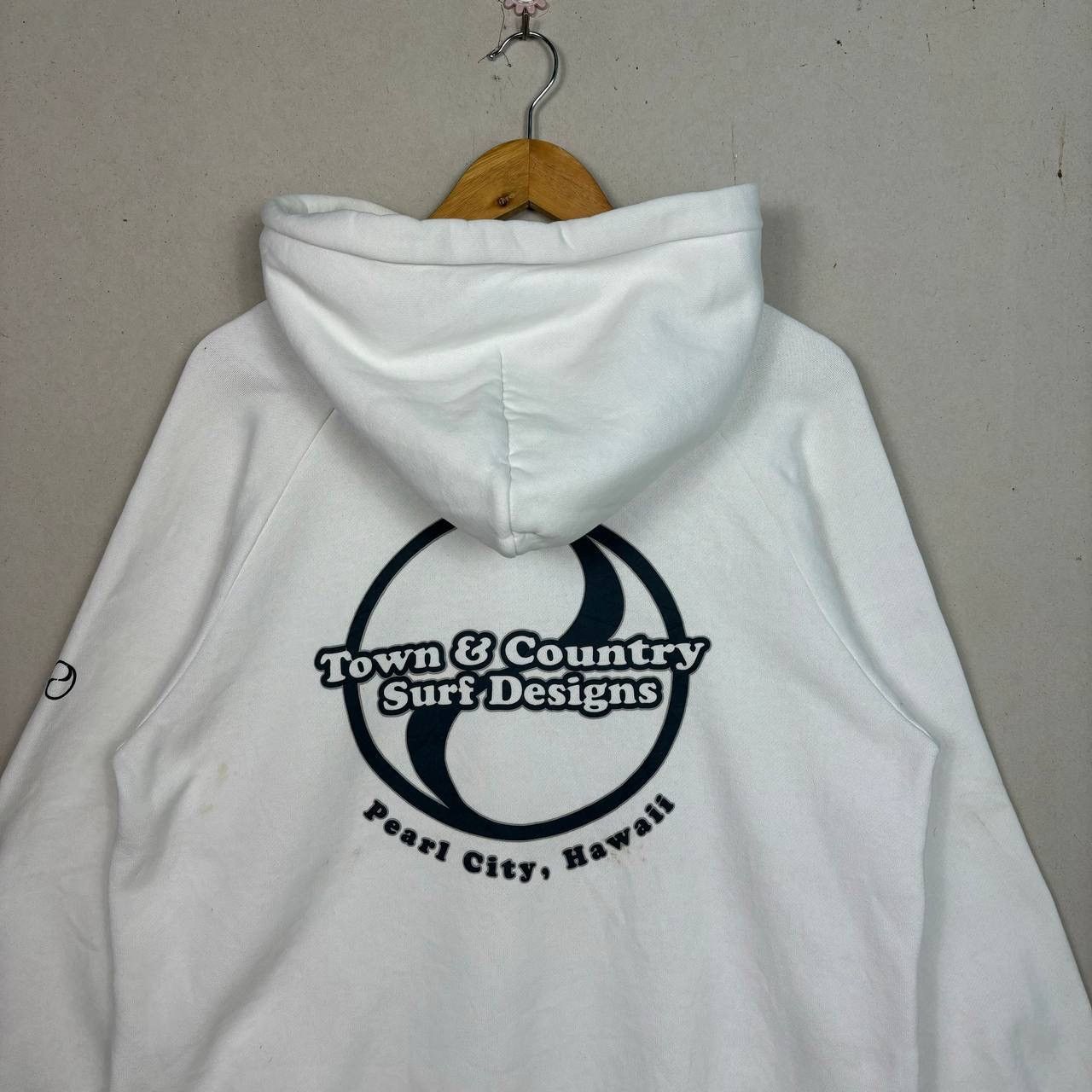 Vintage Vintage 90s T&C Surf Design Hoodie Sweatshirt Size US M / EU 48-50 / 2 - 3 Thumbnail