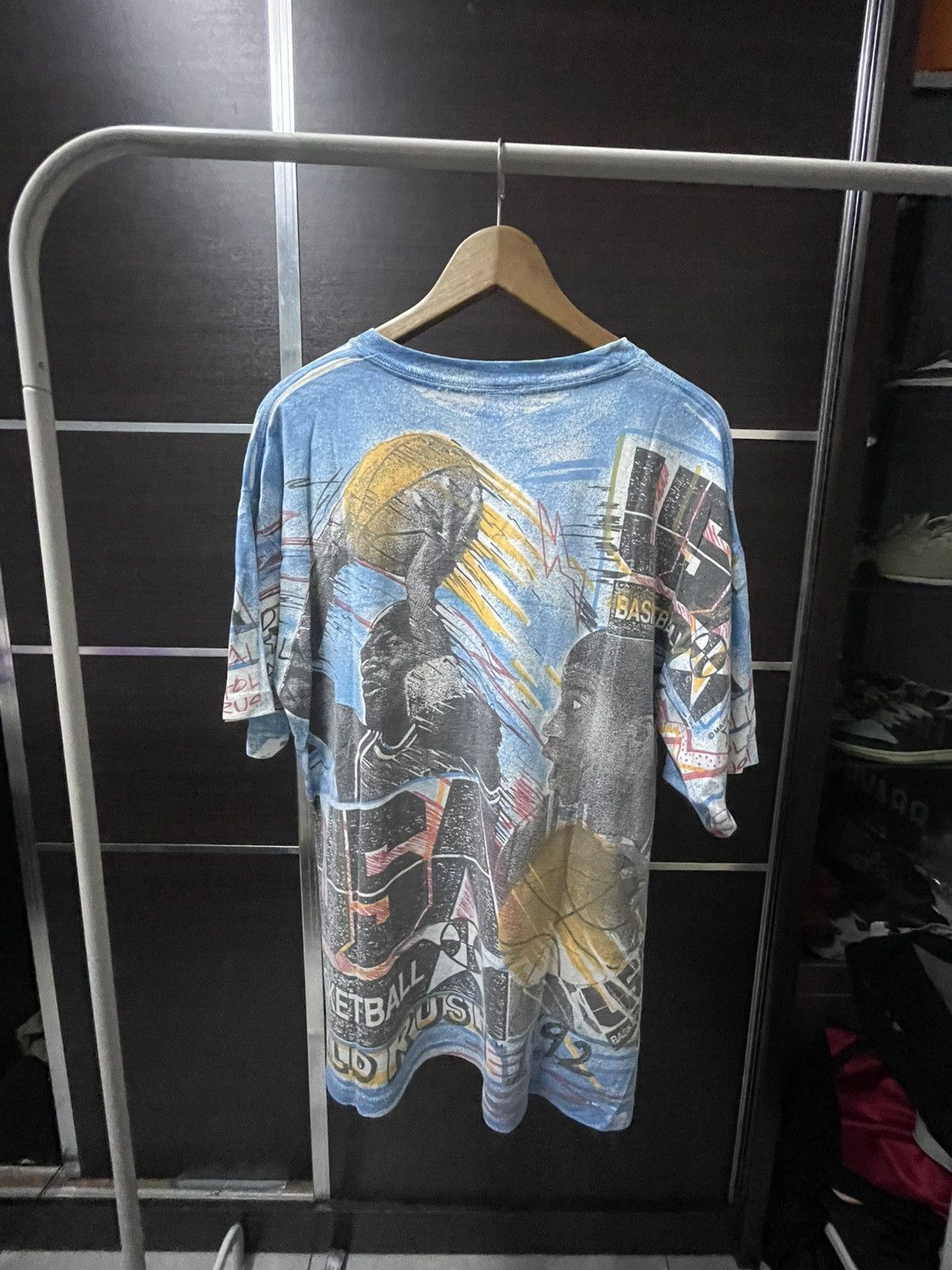 NBA × USA Olympics × Vintage Vintage Team USA “Dream Team” Gold Rush tee 1992 Size US XL / EU 56 / 4 - 4 Thumbnail