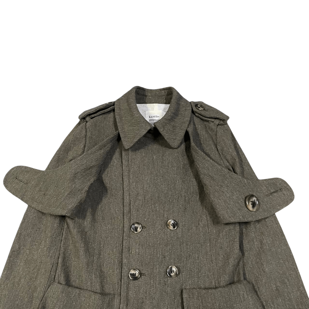 Yohji Yamamoto AW98 Yohji Yamamoto Limi Feu Wool Jacket Size US S / EU 44-46 / 1 - 5 Thumbnail