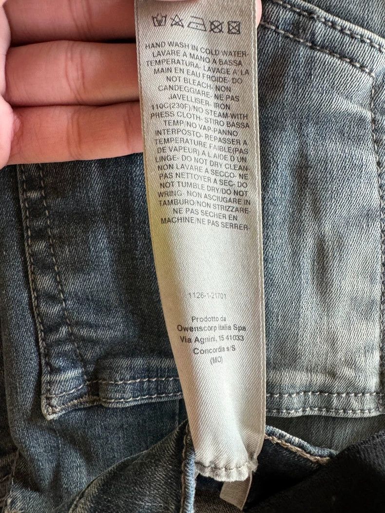 Rick Owens Rick Owens size 25 23SS Drkshdw Gradient Blue Wash Pants 2 Size US 30 / EU 46 - 8 Thumbnail