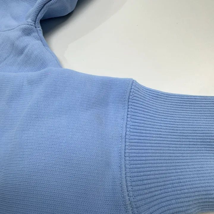 AMI AMIPARIS Sky Blue Heart Embroidered Sweatshirt -2507 Size US XS / EU 42 / 0 - 8 Thumbnail
