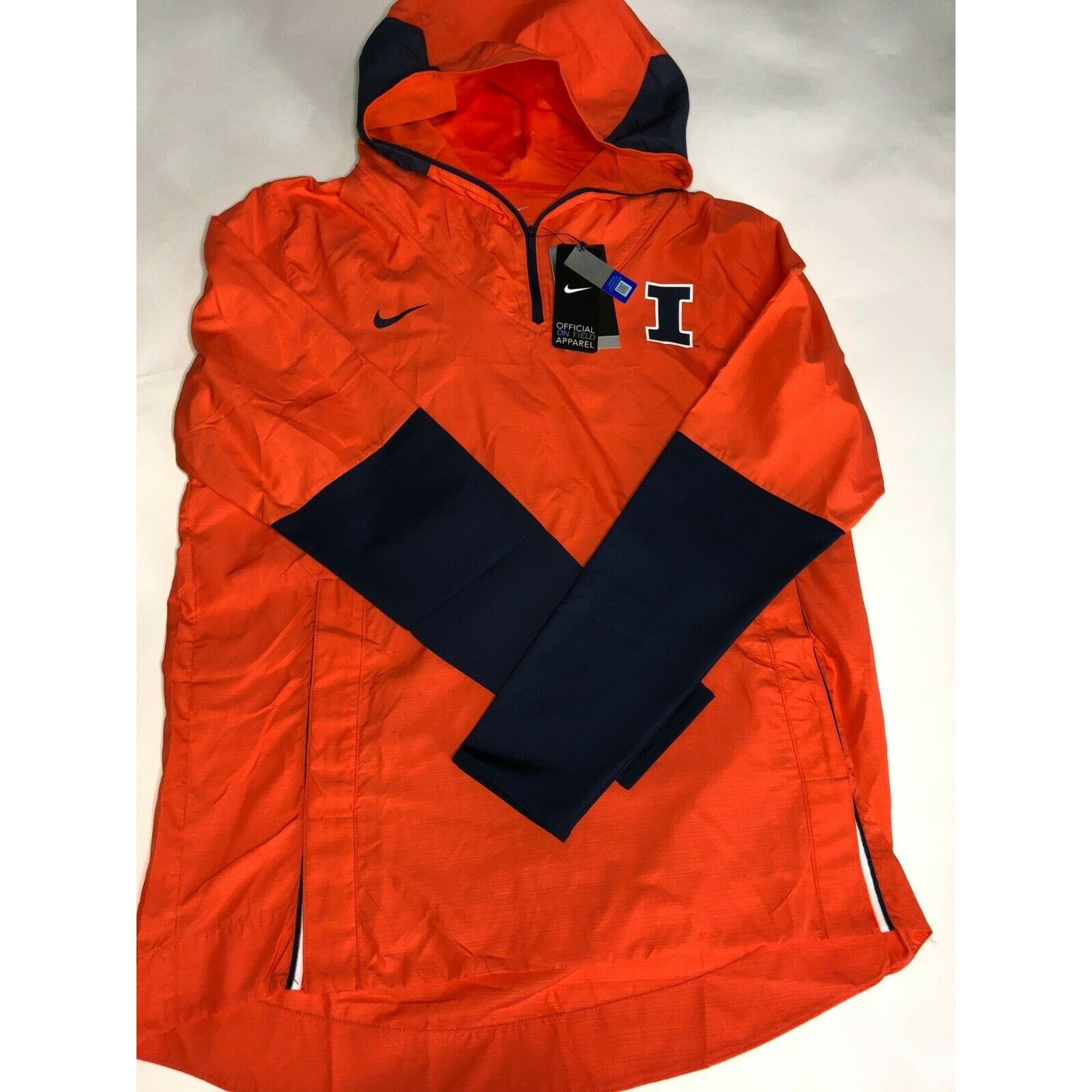 Nike Nike Fighting Illini Illinois Repel On Field Windbreak Men M Size US M / EU 48-50 / 2 - 10 Thumbnail