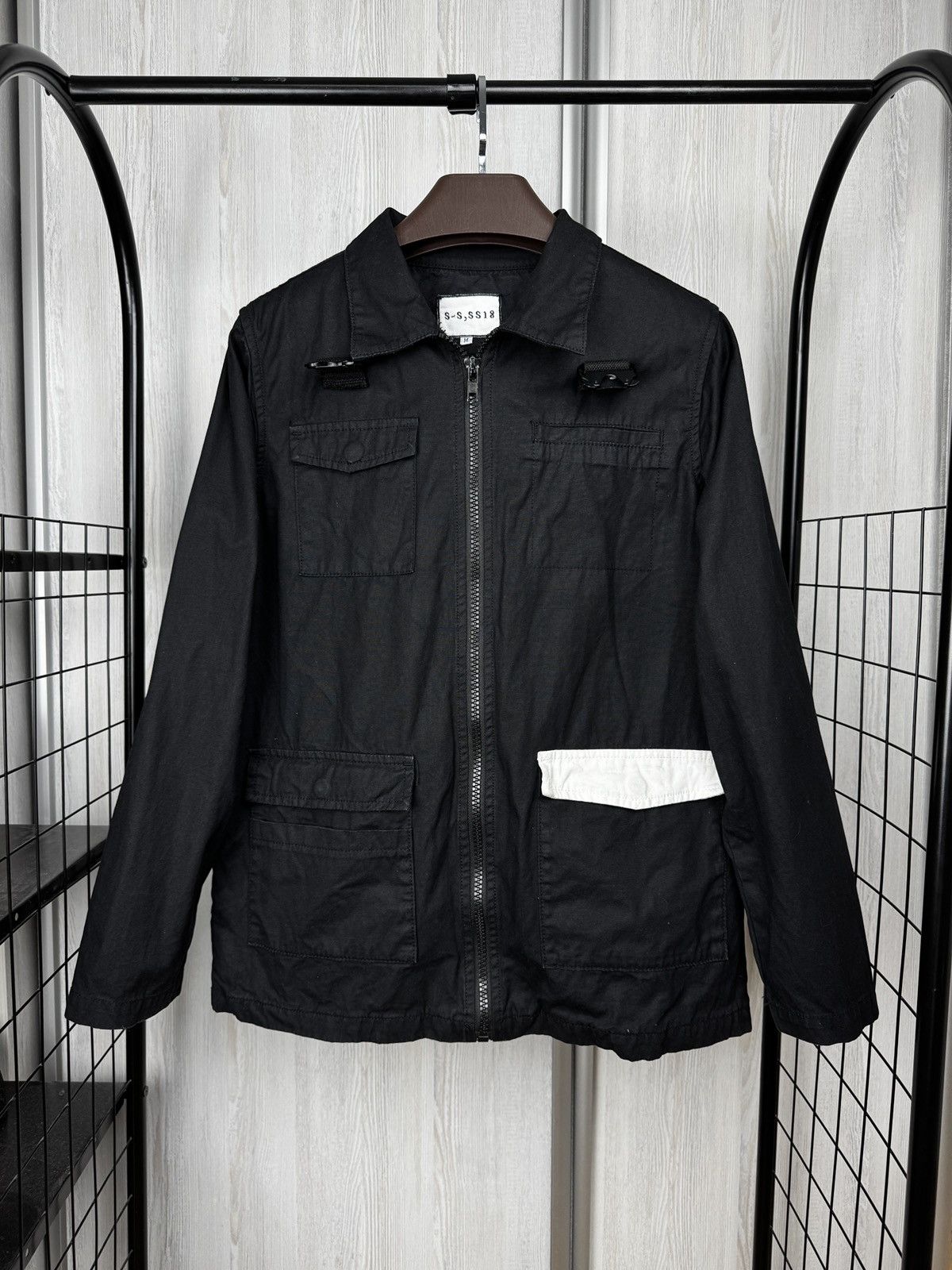 Other Sol-Sol South African brand black jacket with white pocket M Size US M / EU 48-50 / 2 - 1 Thumbnail