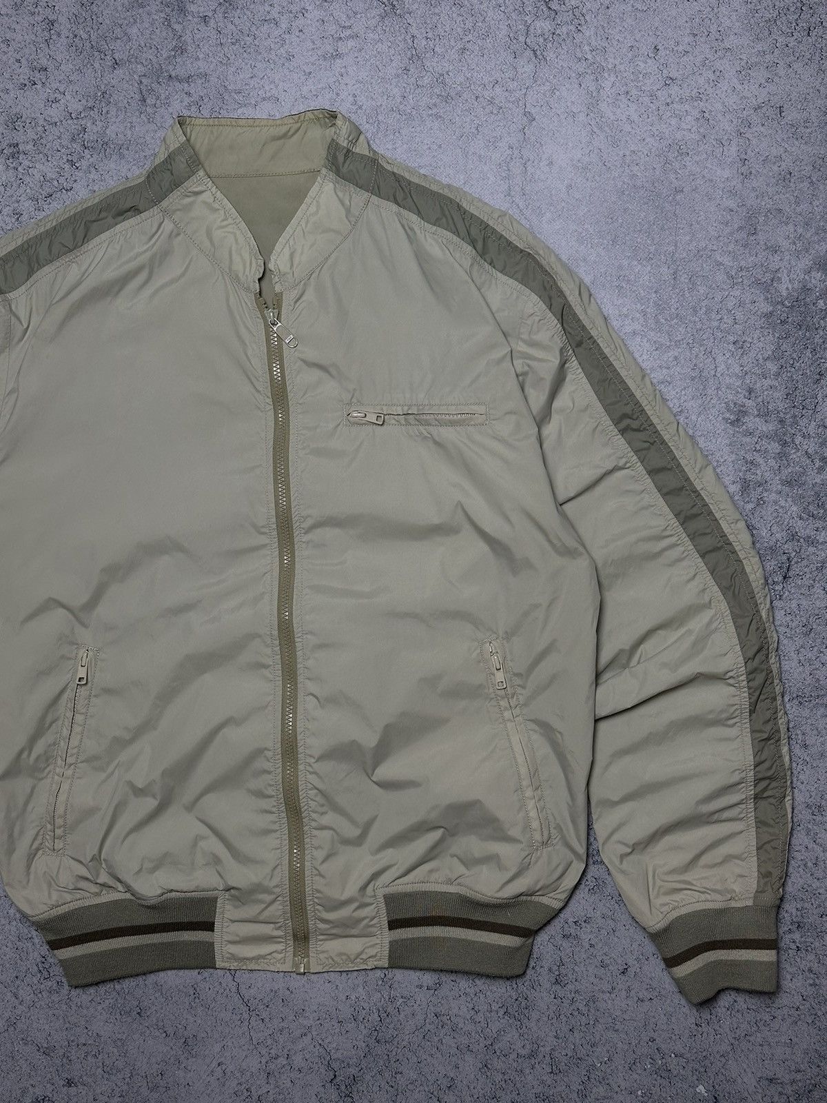 Diesel Vintage Diesel Reversible Bomber Jacket Size US L / EU 52-54 / 3 - 3 Thumbnail