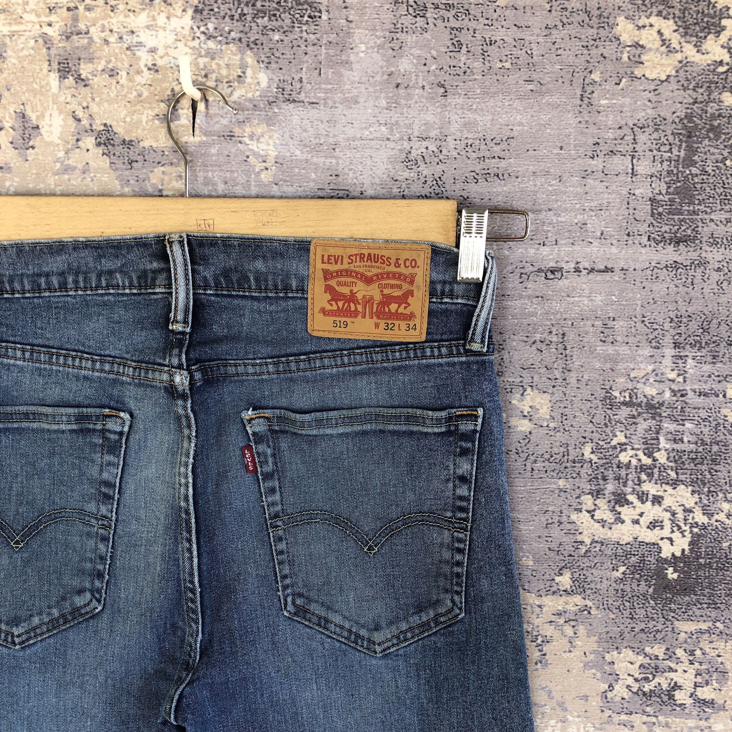 Levi's Vintage Levis Jeans Levi's 519 Slim Tapered Skinny Denim Size US 30 / EU 46 - 5 Thumbnail