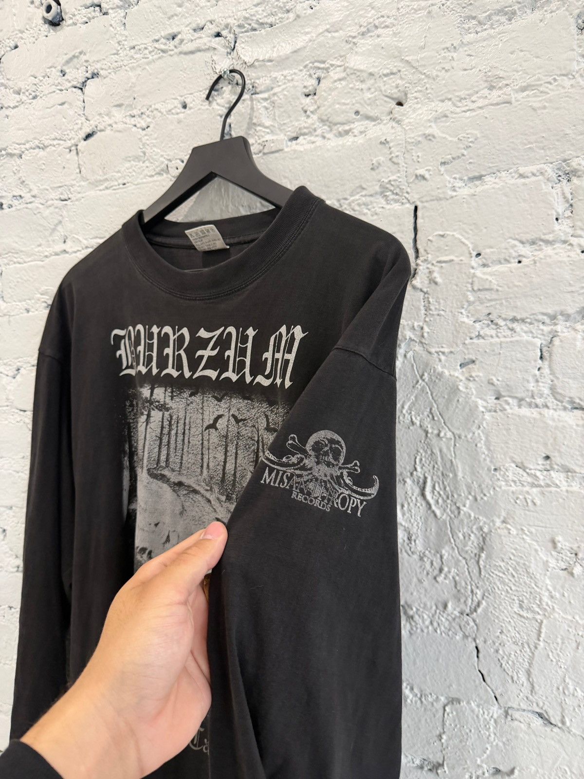Vintage 1994 BURZUM ‘HVIS LYSET TAR OSS’ L/S Size US XL / EU 56 / 4 - 3 Thumbnail