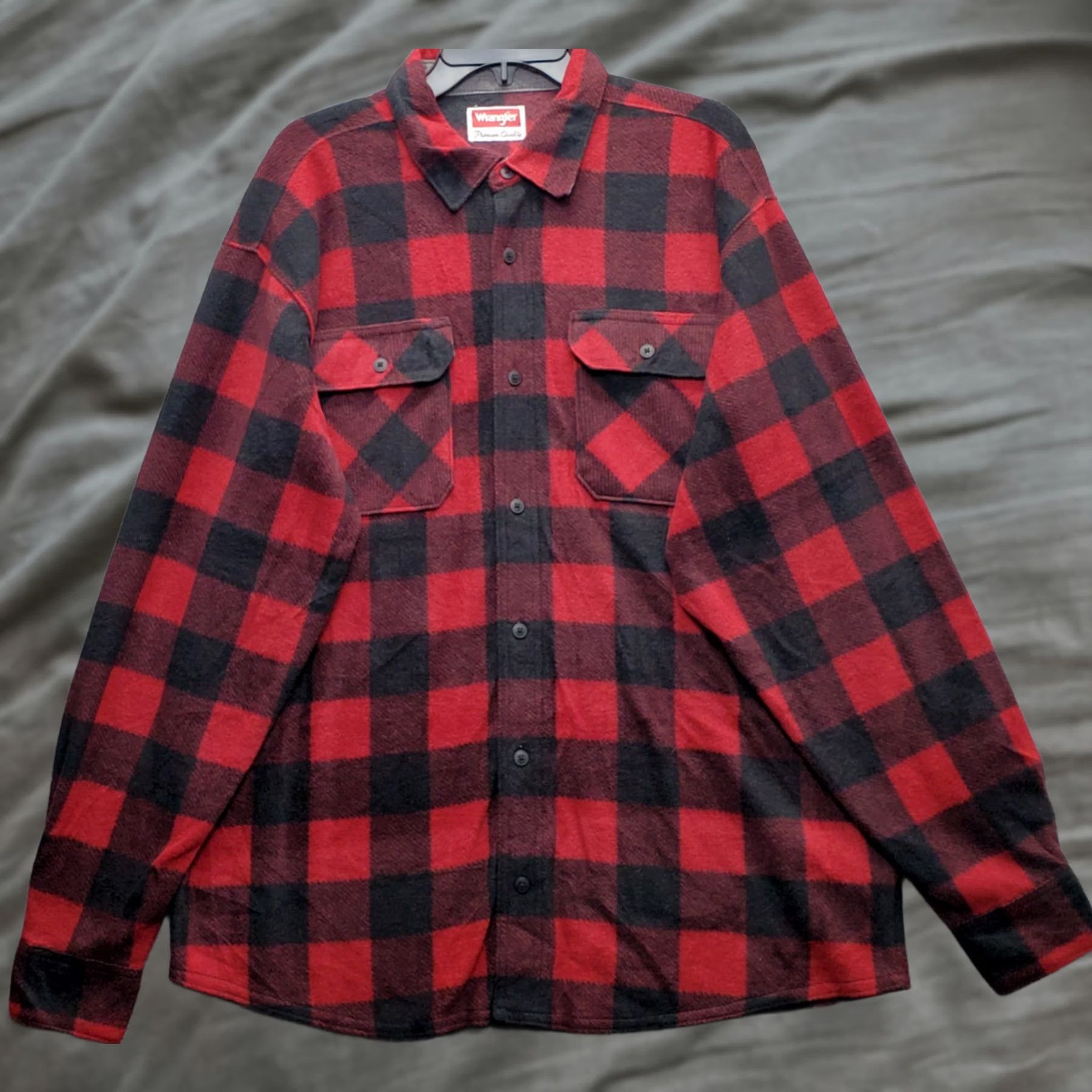 Wrangler Wrangler Shirt Mens L Multi Buffalo Plaid Detail Chest Pocket Button Up Size US L / EU 52-54 / 3 - 1 Thumbnail