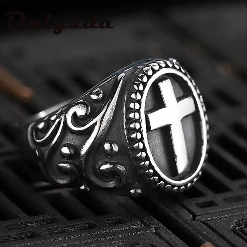 Japanese Brand × Jewelry × Vintage Goth Cross Ring Size ONE SIZE - 4 Thumbnail