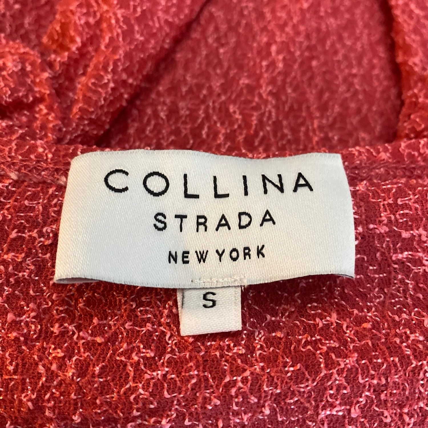 Collina Strada NWOT Collina Strada NY Hot Pink cutout Bodysuit women sz S Size 30" / US 8 / IT 44 - 6 Thumbnail