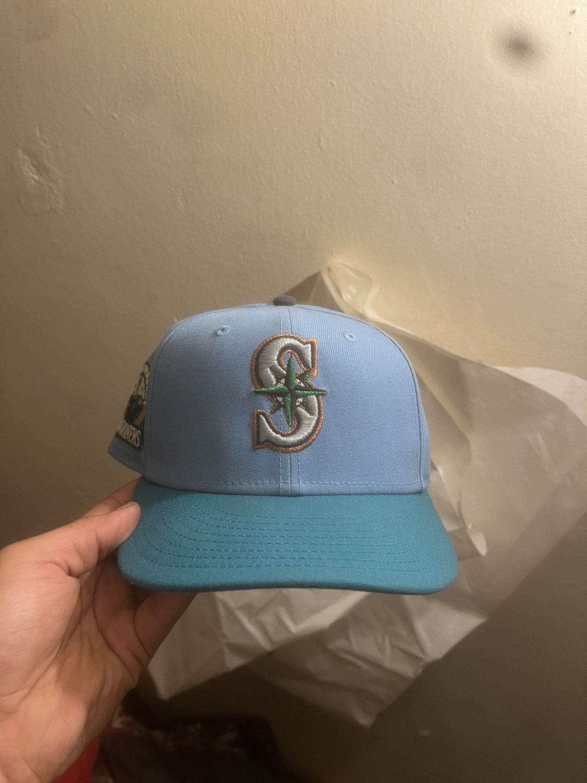 image of Hat Club All The Right Tvb Submarine in Blue, Men's