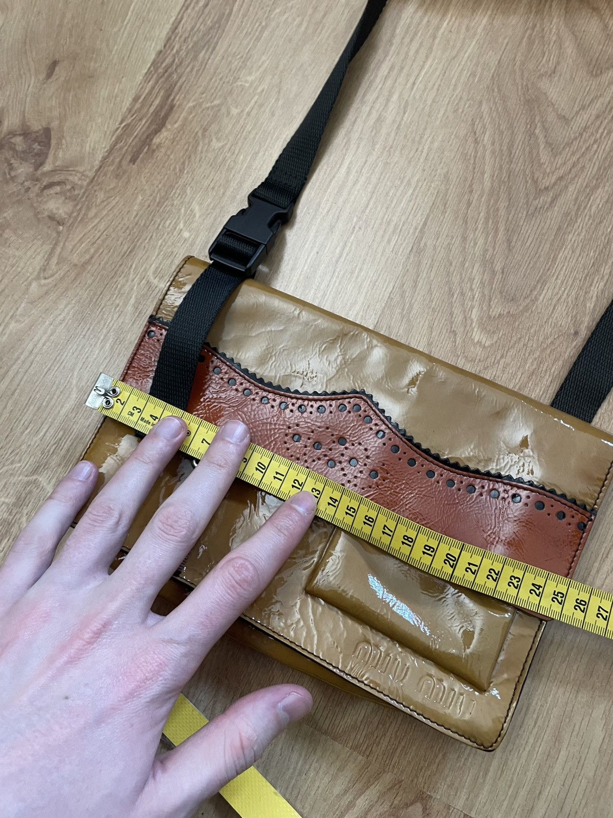 Miu Miu Miu Miu FW 99 patent leather shoulder bag Size ONE SIZE - 2 Thumbnail
