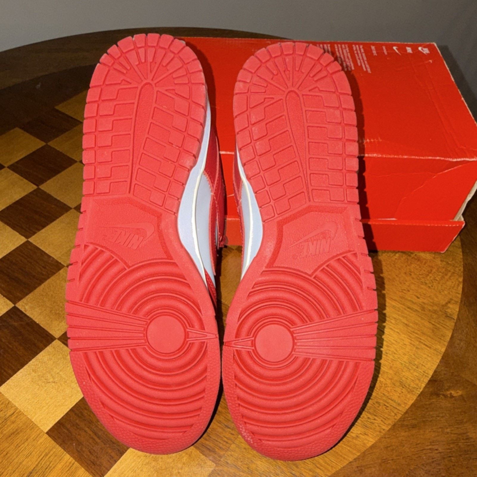 Nike Nike Dunk Low UNLV 2021 Medium Grey Varsity Red SIZE 7.5M Size US 7.5 / EU 40-41 - 7 Thumbnail