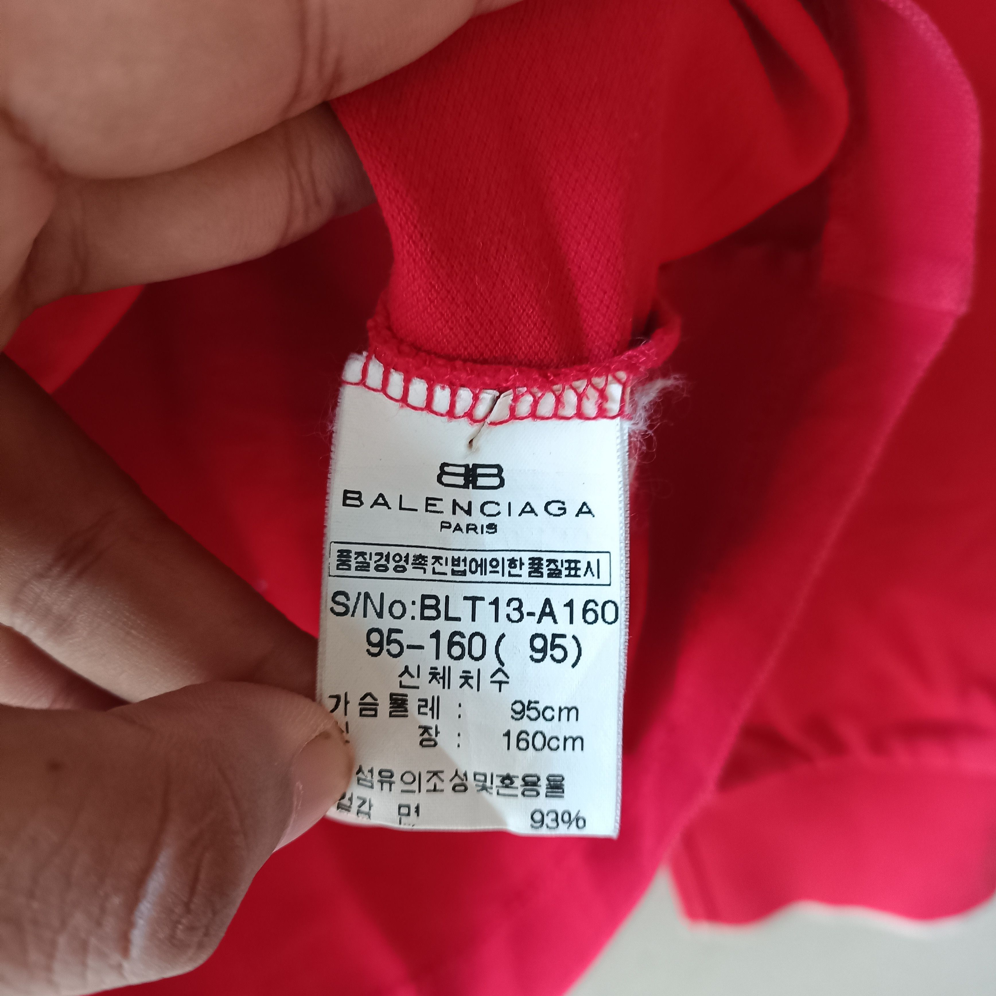 Balenciaga Vintage Balenciaga Ls Halfziper Big Script Size M / US 6-8 / IT 42-44 - 11 Thumbnail