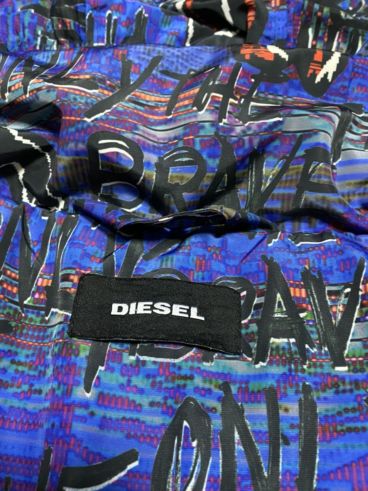 Diesel Diesel all over puffer jacket gorillas monkey only brave eb0 Size US L / EU 52-54 / 3 - 5 Thumbnail