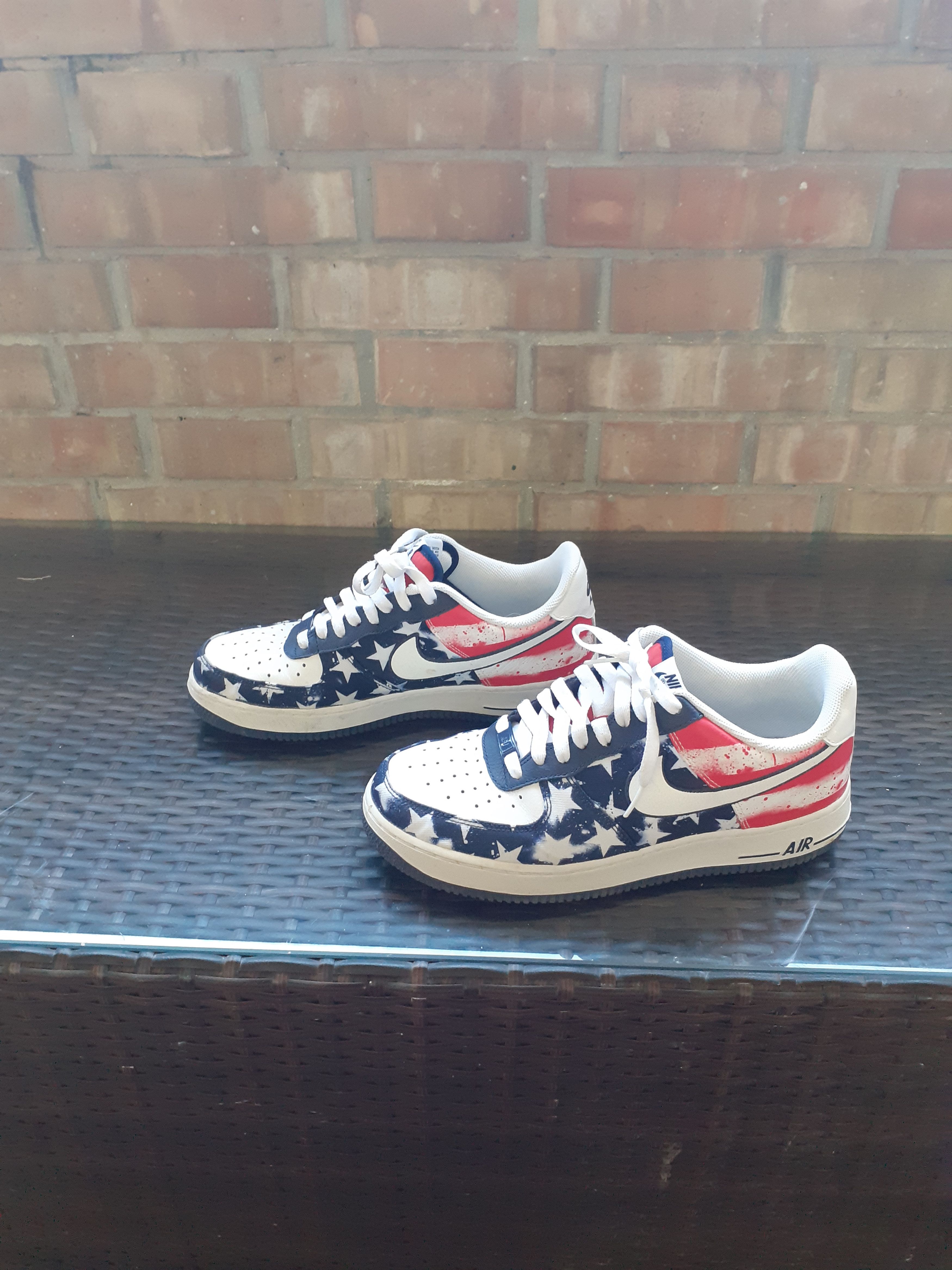 Nike Nike air force 1 low independence day 2014 Grailed