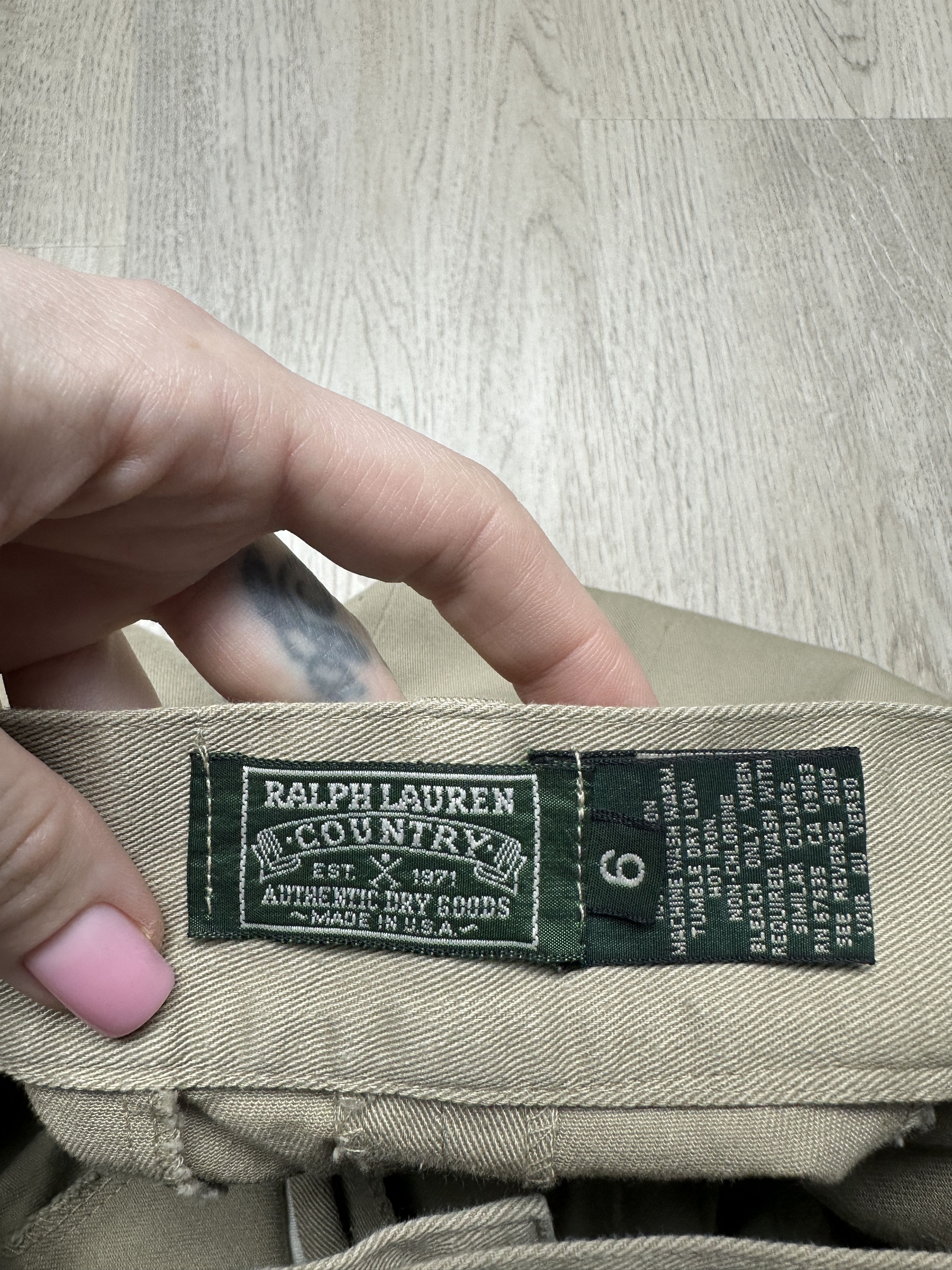 Polo Ralph Lauren Ralph Lauren Country Vintage Skirt Made In USA Size 28" / US 6 / IT 42 - 7 Thumbnail