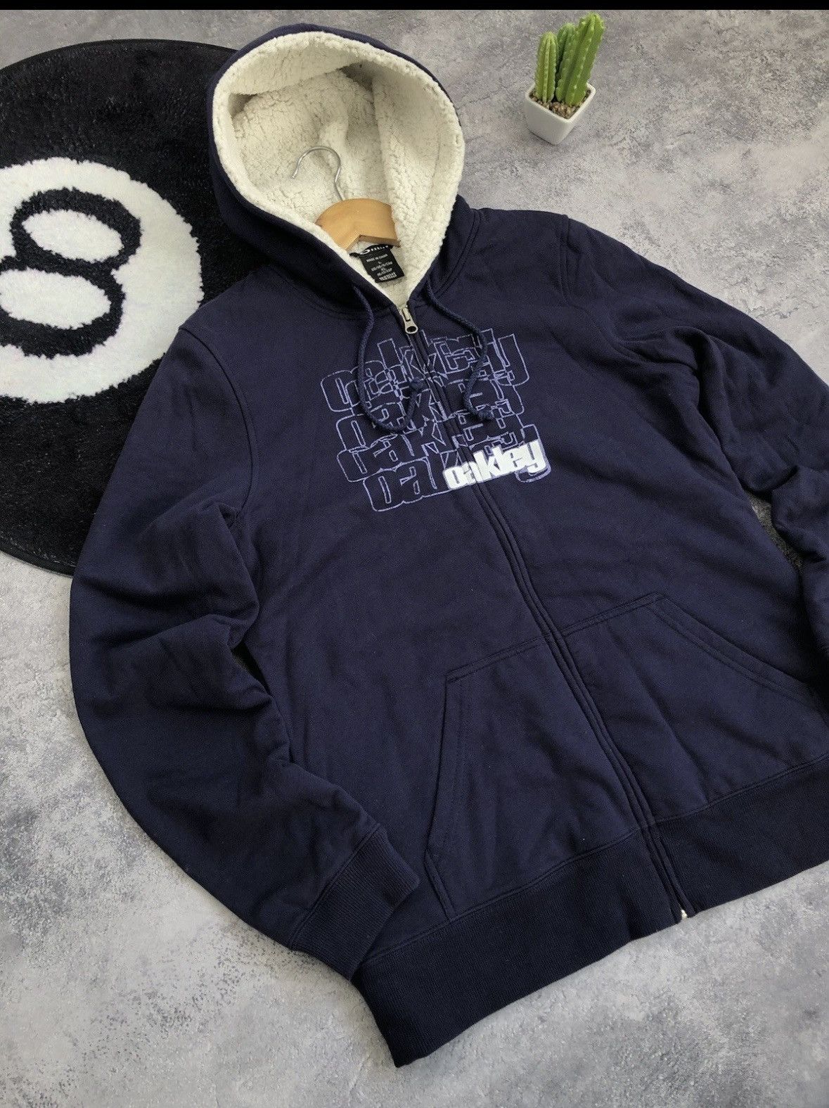 Oakley OAKLEY Hype Sherpa Zip Hoodie Streetwear Outdoor Gorpcore Size L / US 10 / IT 46 - 4 Thumbnail