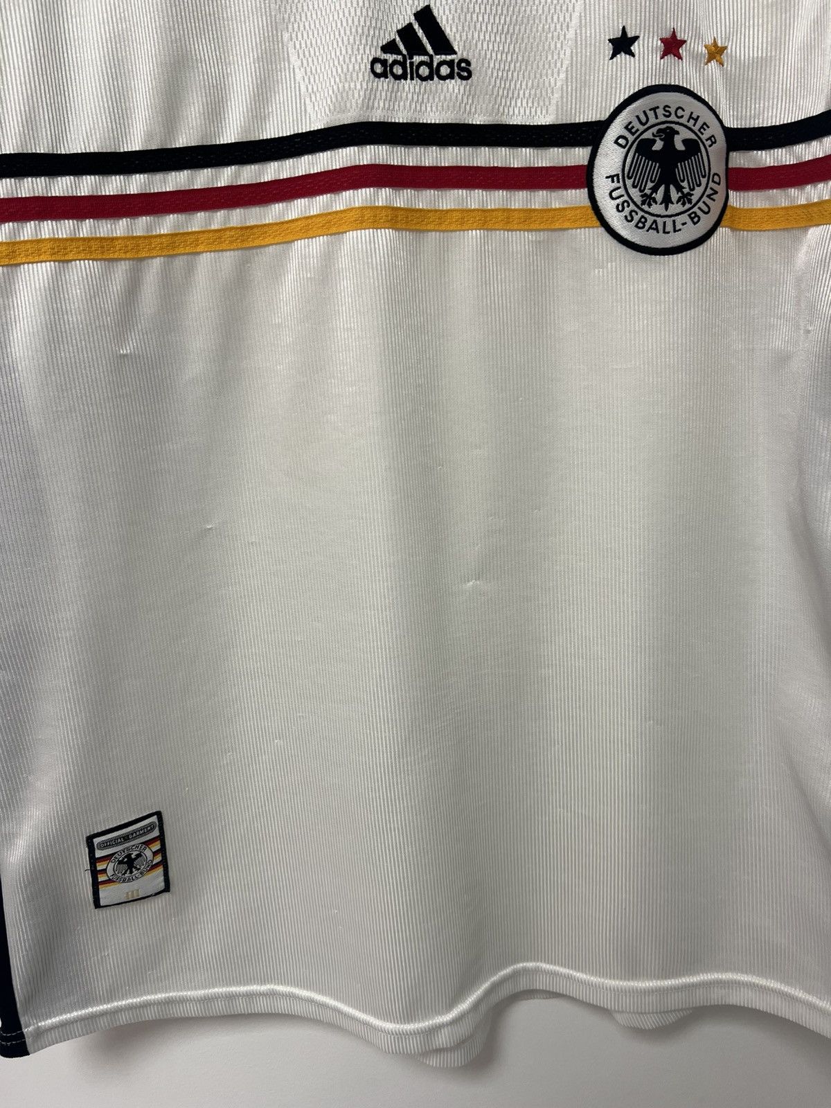 Vintage Germany 1998-99 Home Jersey Adidas Trikot Shirt Kit Men XXL Size US XXL / EU 58 / 5 - 13 Thumbnail