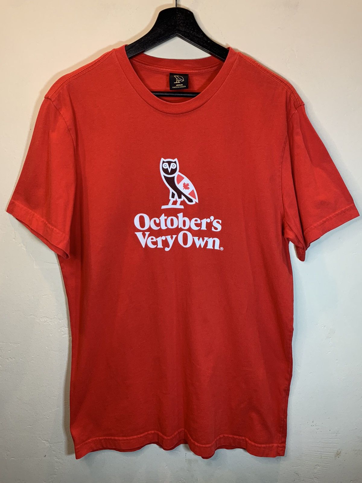 October's Very Own *RARE* OVO October’s Very Own Canada Flag Owl Drake Rap Tee Size US M / EU 48-50 / 2 - 1 Thumbnail