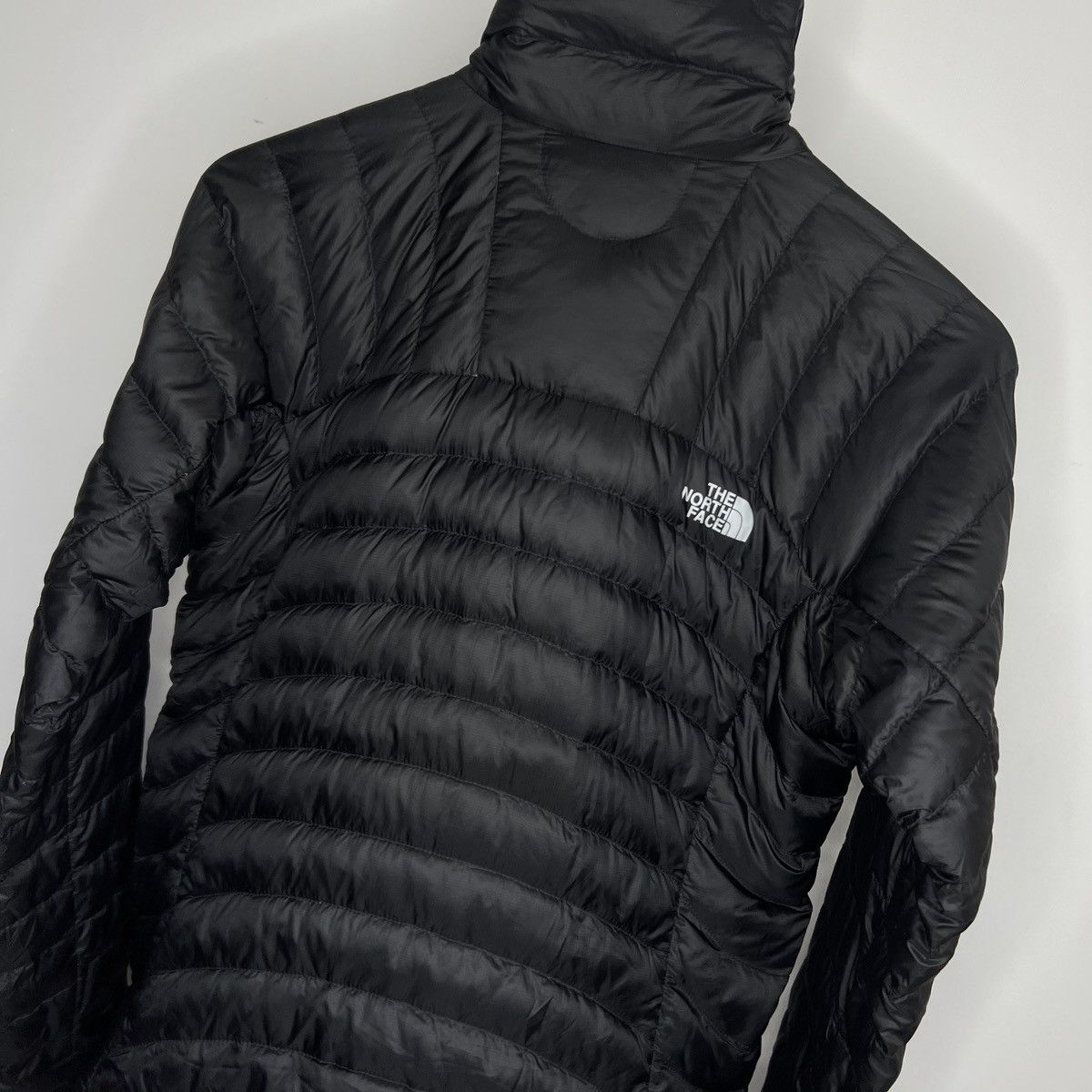 The North Face × Vintage THE NORTH FACE NUPTSE 700 PRO BLACK DOWN PUFFER JACKET Size M / US 6-8 / IT 42-44 - 12 Thumbnail