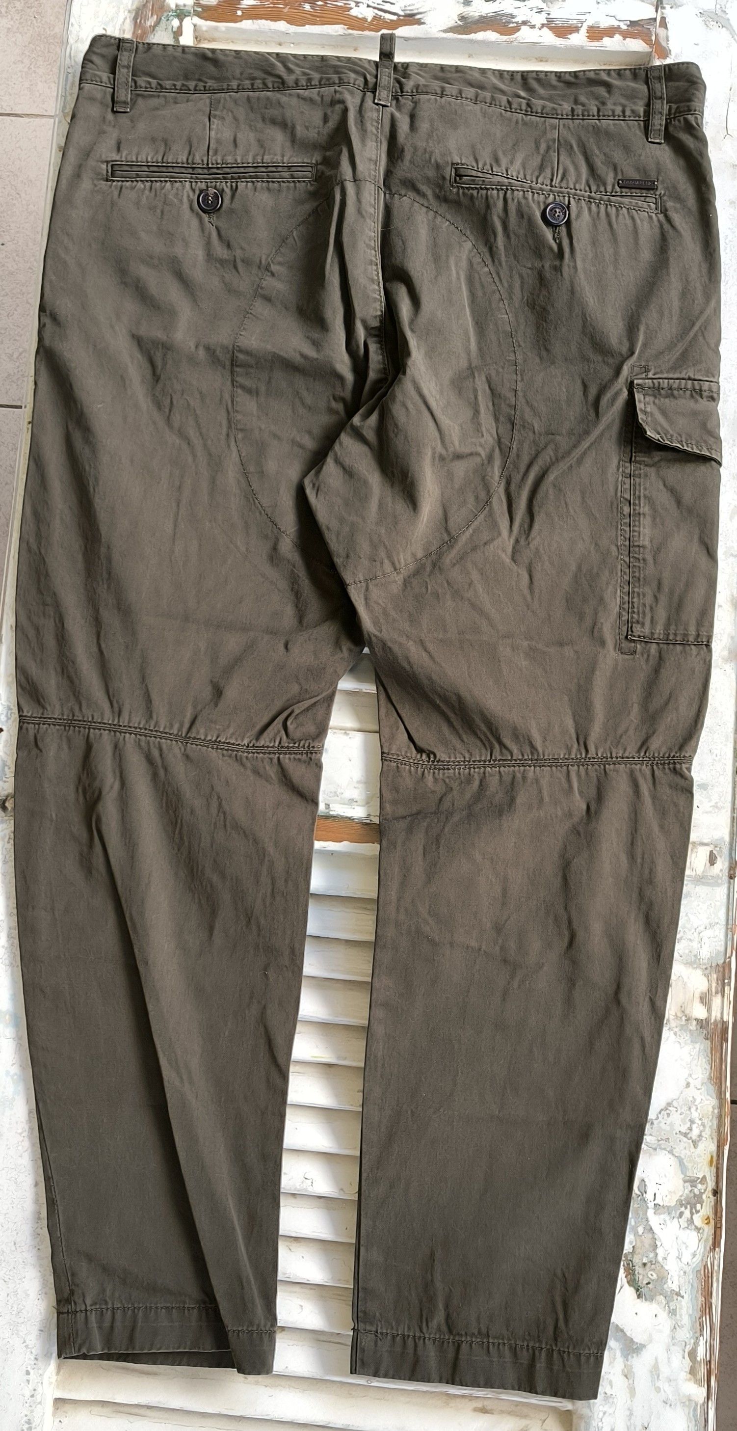 Dsquared2 DSQUARED2 Sexy Cargo Utility Pants Olive Green S74KB0016 Size US 36 / EU 52 - 10 Thumbnail