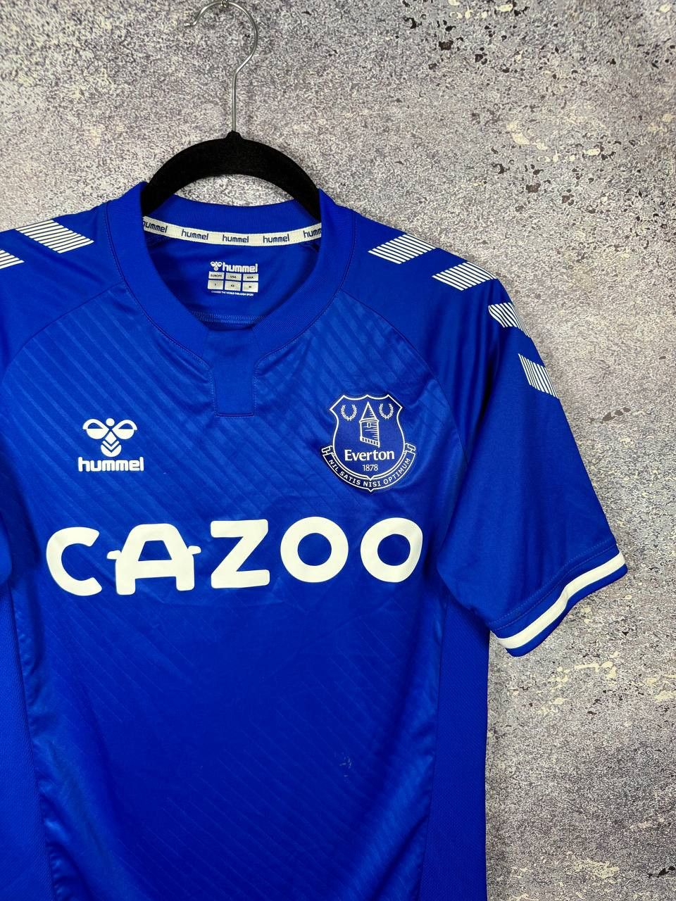 Hummel Vintage Everton 2020/21 Hummel Soccer Jersey Blokcore Small Size US S / EU 44-46 / 1 - 2 Thumbnail