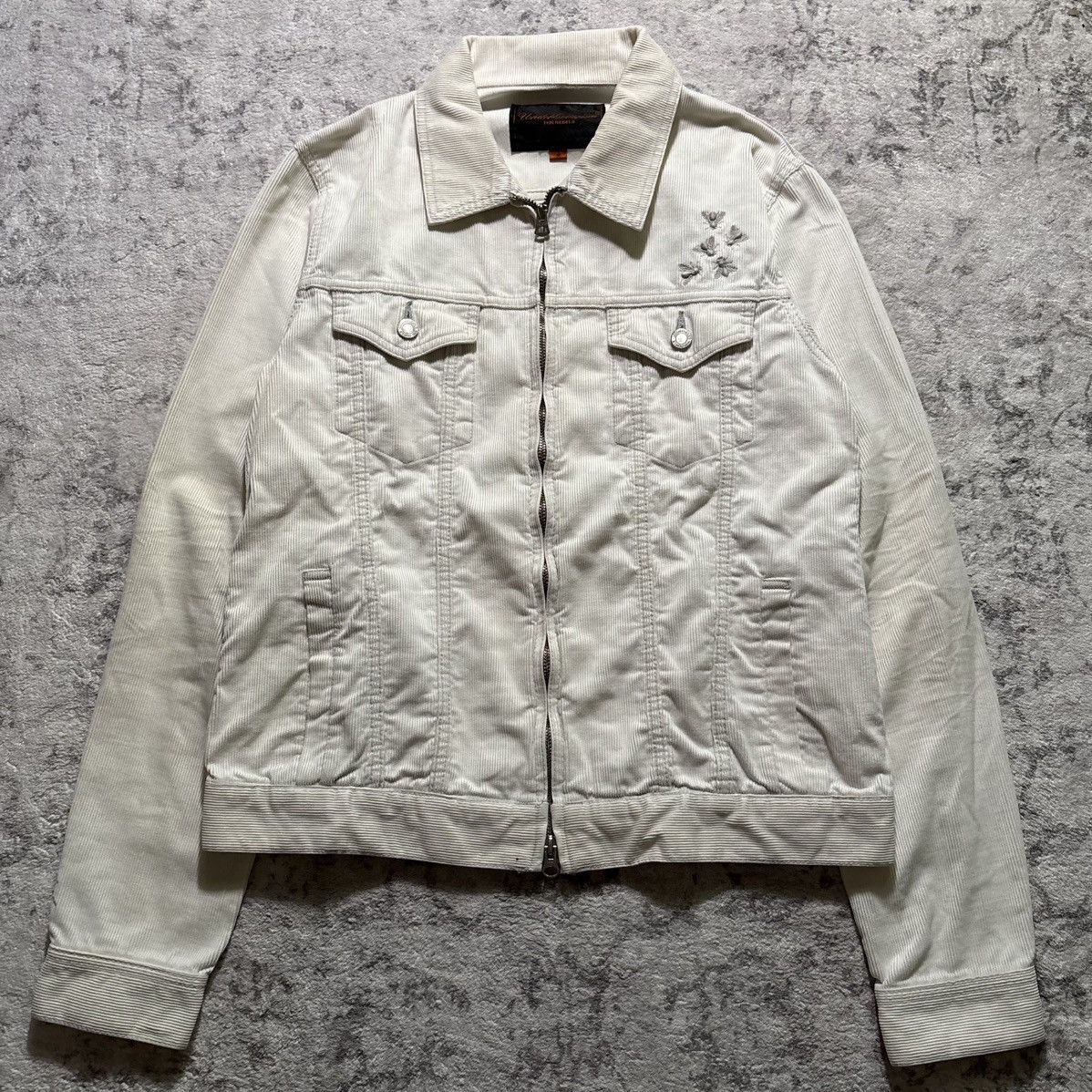 Undercover UNDERCOVER 06AW Insect embroidered corduroy zipper