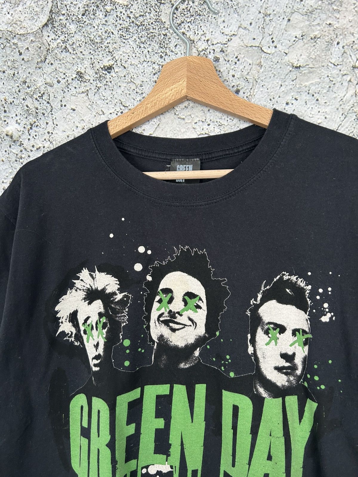 Band Tees Green Day Rock Band Tee Alternative Metal Goth Vintage Size US L / EU 52-54 / 3 - 3 Thumbnail
