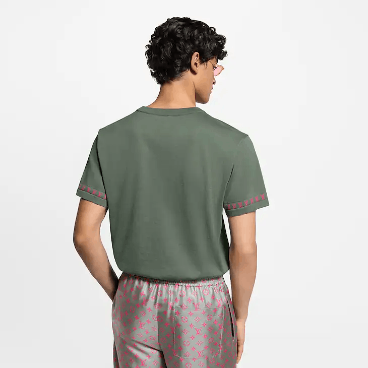 Louis Vuitton Short-Sleeved Signature Crewneck Size US S / EU 44-46 / 1 - 3 Thumbnail