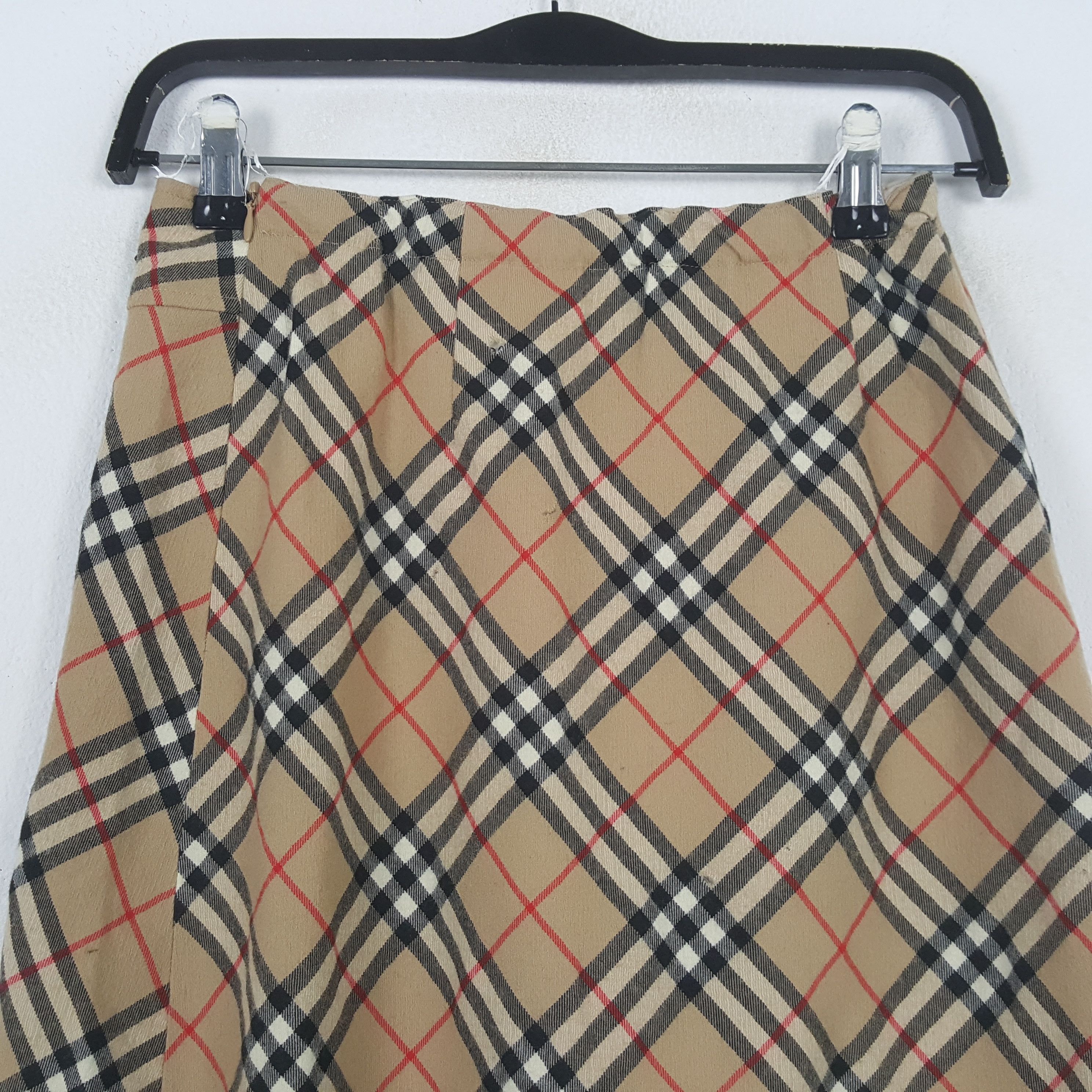 Burberry BURBERRY LONDON Nova Check Design Skirts C280N30 Size 23" - 4 Thumbnail