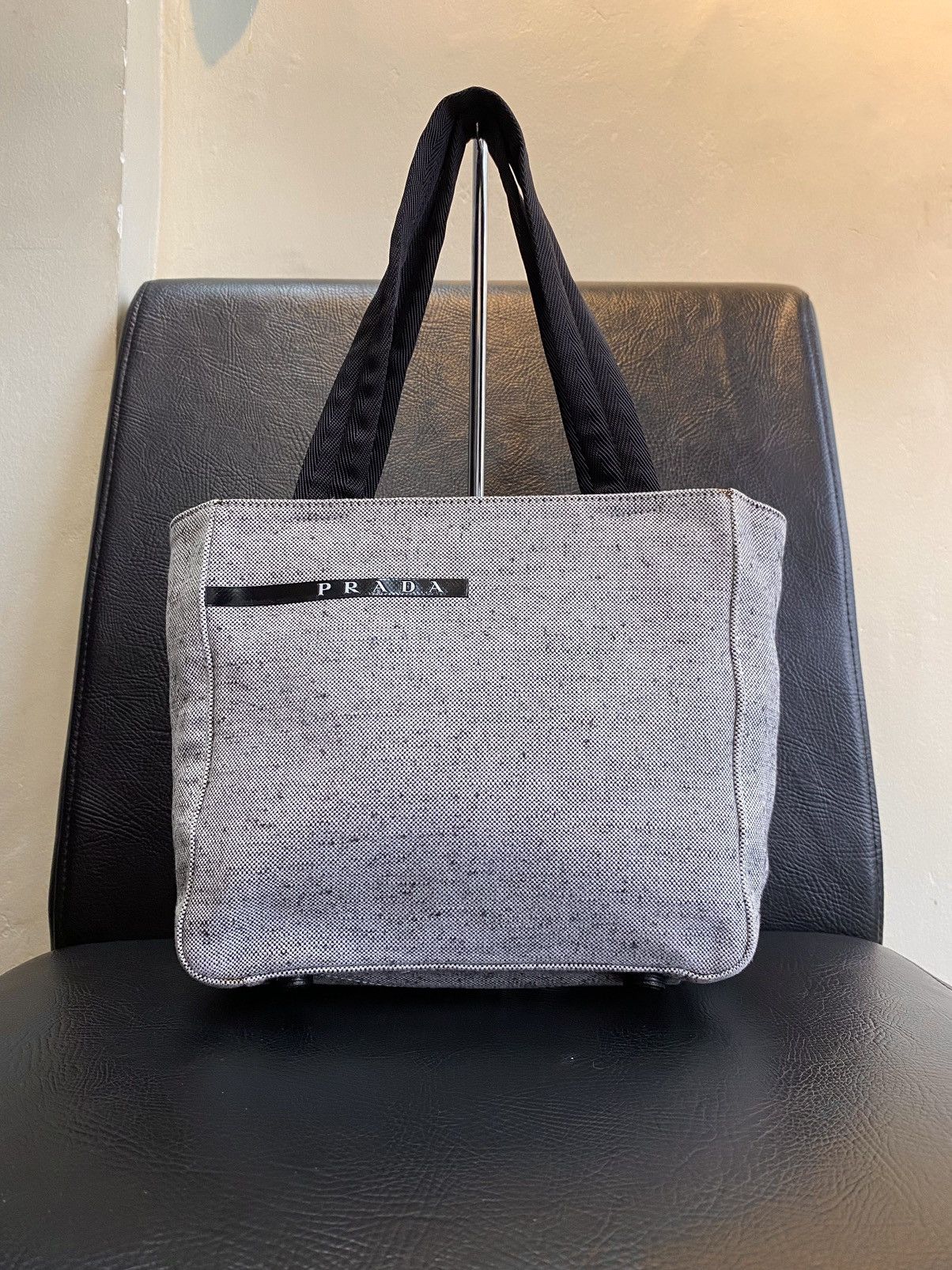 Prada Archive Prada SS99 Linen Handbag | Grailed 