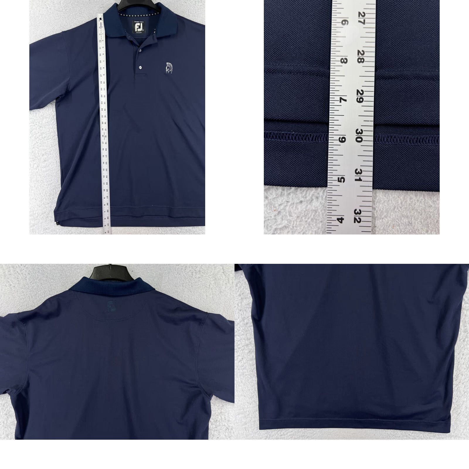 Footjoy VINTAGE FootJoy Polo Shirt Mens XL Blue Short Sleeve Polo Shirt Mens XL Blue FootJoy Polo Size US XL / EU 56 / 4 - 9 Thumbnail
