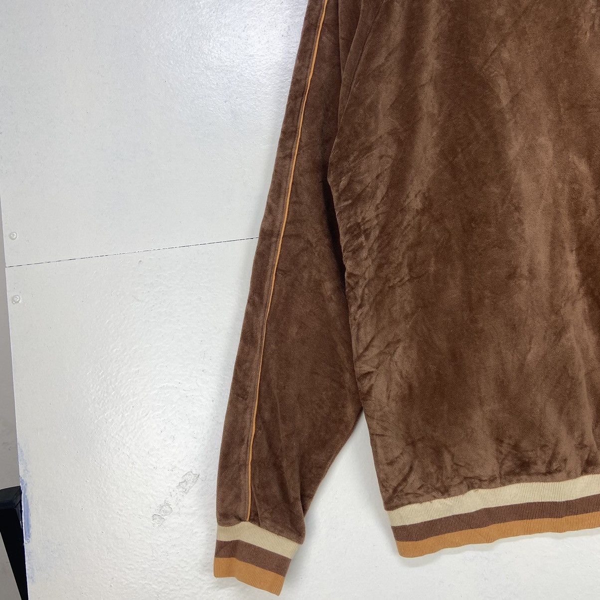 Hang Ten × Vintage Vintage Hang Ten Velvet Sweater Jacket Size US S / EU 44-46 / 1 - 8 Thumbnail